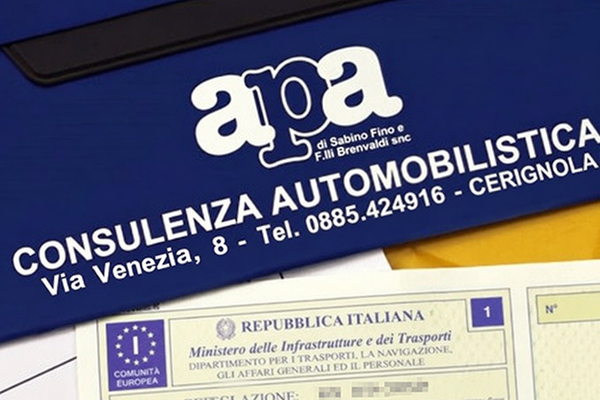 Agenzia pratiche auto APA